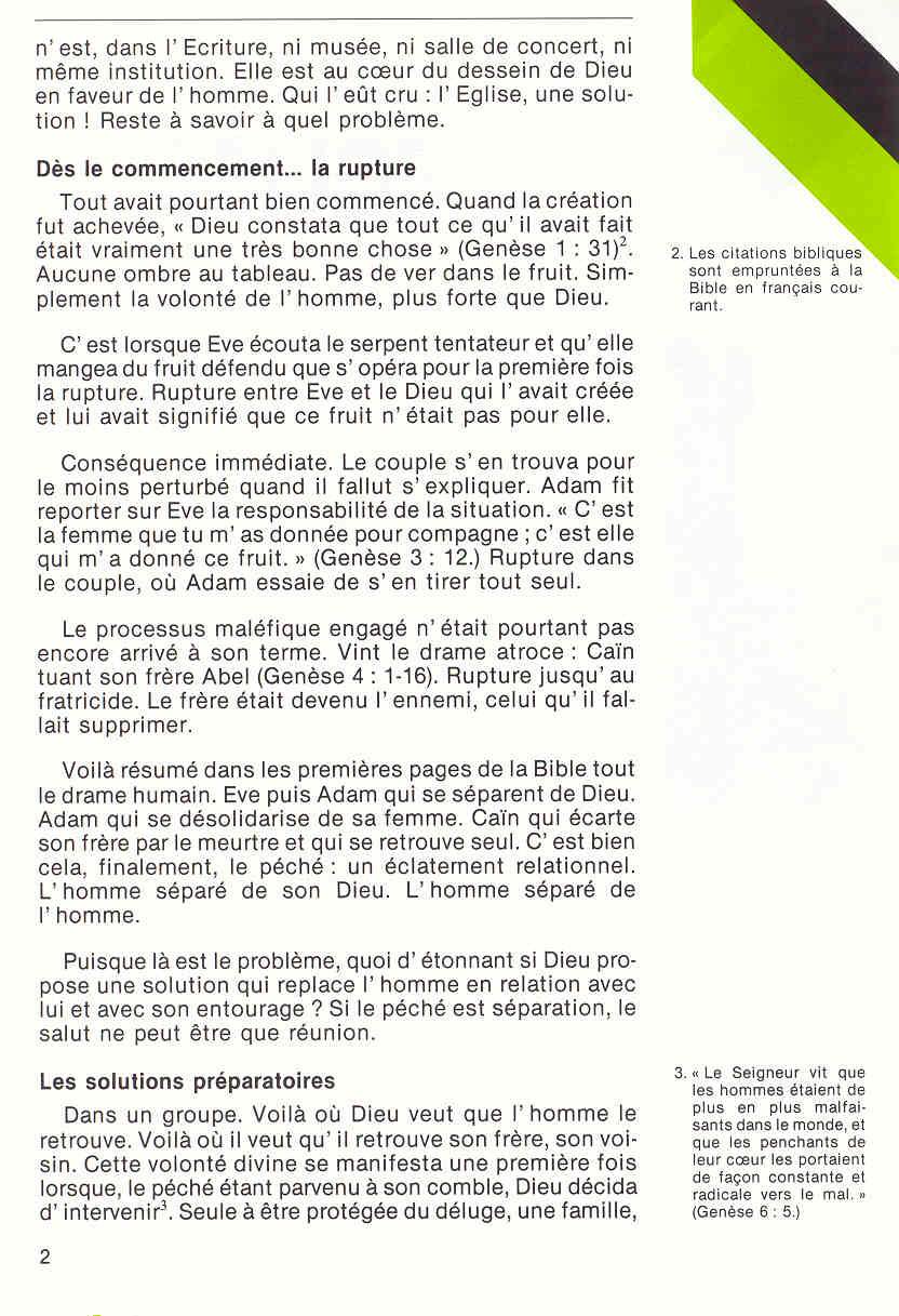 Convictions 18 L Eglise Convictions 18 L Eglise