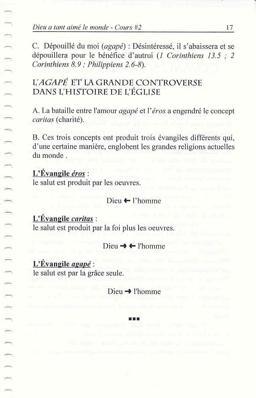 Dieu A Tant Aimé Le Monde 2 L Amour De Dieu