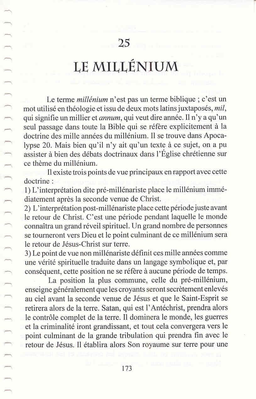 Dieu A Tant Aimé Le Monde 25 Le Millénium