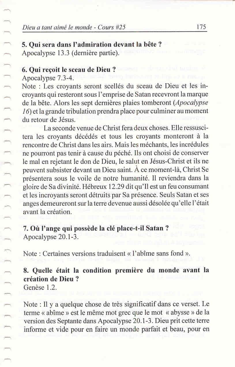 Dieu A Tant Aimé Le Monde 25 Le Millénium
